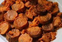 Golden Glazed Slow Cooker Sweet Potatoes