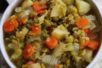 Easy Crockpot Split Pea Soup