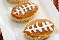 Touchdown Treats Salted Caramel Rice Krispies