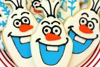 Adorable Olaf Cookies