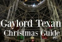 Christmas at the Gaylord Texan in Grapevine, Texas