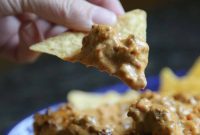 Ultimate Meat Lovers Crock Pot Queso Dip