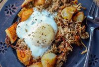 Smoky Pulled Pork Breakfast Hash