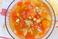 Hearty Crockpot Vegetable Soup