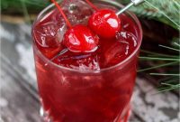Festive Mulled Cherry Cider Cocktail