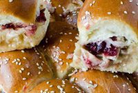 Sweet and Savory Turkey Cranberry Sliders