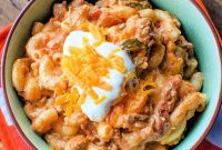 Effortless Slow Cooker Taco Pasta