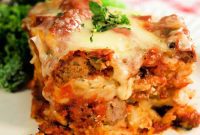 Set It and Forget It Lasagna