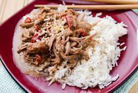 Slow Cooker Thai Peanut Pork