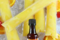 Fuzzy Navel Cocktail Freezer Pops