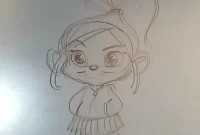 Sketching Vanellope Von Schweetz with Disney Legend Mark Henn