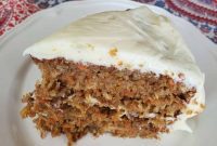 Port Wine Carrot Cake with Pineapple and Coconut