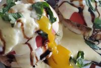 Vibrant Caprese Benedict
