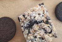 No-Bake Oreo Rice Krispie Treats