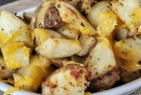 Irresistible Cheesy Ranch Potatoes
