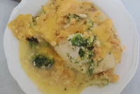 Cracker Barrel Style Broccoli Cheddar Chicken Bake