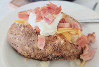 Crispy-Skinned Air Fryer Baked Potatoes