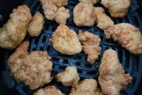 Golden Crispy Air Fryer Popcorn Chicken