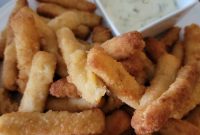 Crispy Air Fryer Fish Sticks