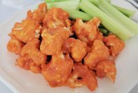 Crispy Air Fryer Buffalo Cauliflower