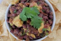 Fresh Black Bean Fiesta Salsa