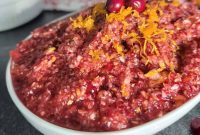 Fresh & Easy Cranberry Orange Relish