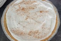 Easy No-Bake Eggnog Pie