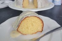 Festive Eggnog Delight with Creamy Glaze