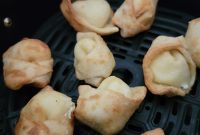 Golden Air Fried Cream Cheese Pockets