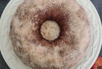 Autumn Apple Cider Donut Cake