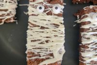 Spooky Mummy Brownies