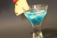 Shark Bite Blue Cocktail