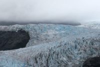 Exploring Mendenhall Glacier Near Juneau Alaska