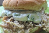 Slow Cooked Cuban Pork Sandwiches with Zesty Cilantro Mayo