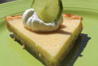 Refreshing Margarita Pie