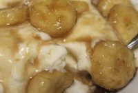 Effortless Slow Cooker Bananas Foster Dessert