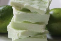 Effortless 2 Ingredient Key Lime Fudge