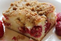 Heavenly Raspberry Swirl Coffee Cake