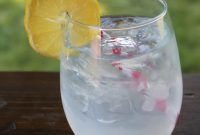 Low-Calorie Raspberry Pomegranate Lemonade Cocktail