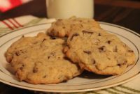 Tropical Chocolate Chip Coconut Rum Cookies