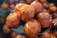 Easy & Delicious 3-Ingredient Grape Jelly Meatballs