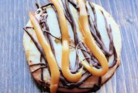 Espresso Caramel Drizzle Cookies