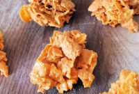 Crispy Butterscotch No-Bake Cornflake Cookies