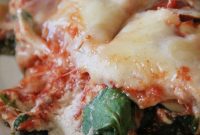 Easy Crock Pot Spinach Lasagna