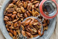 Slow Cooker Sweet and Spicy Nuts