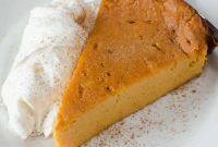 Slow Cooker Pumpkin Pie Pudding Cake