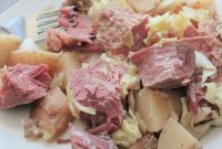 Perfectly Tender Guinness Corned Beef and Cabbage in a Crockpot