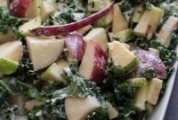 Crisp Apple and Kale Potato Salad
