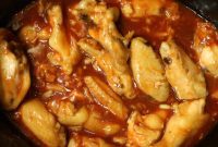 Sticky Honey Sriracha Slow Cooker Wings