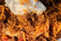 Easy Slow Cooker Taco Bake